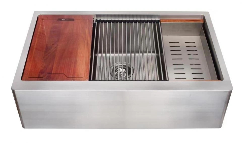 Workstation Kitchen Sink With Kitchen Accessories
