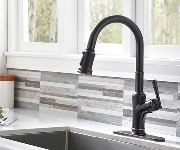 Trendy Black Kitchen Taps
