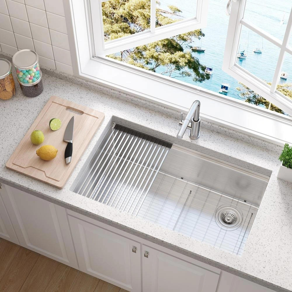 32x19 Meiao CUPC Workstation Sink