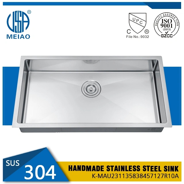 33 Inch Single Bowl Undermount Sink