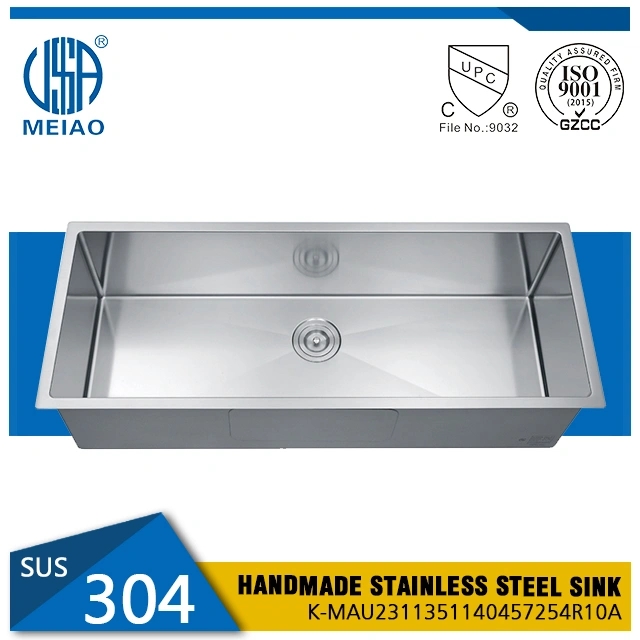 Handmade High Quality Single Bowl Undermount Kitchen Sink