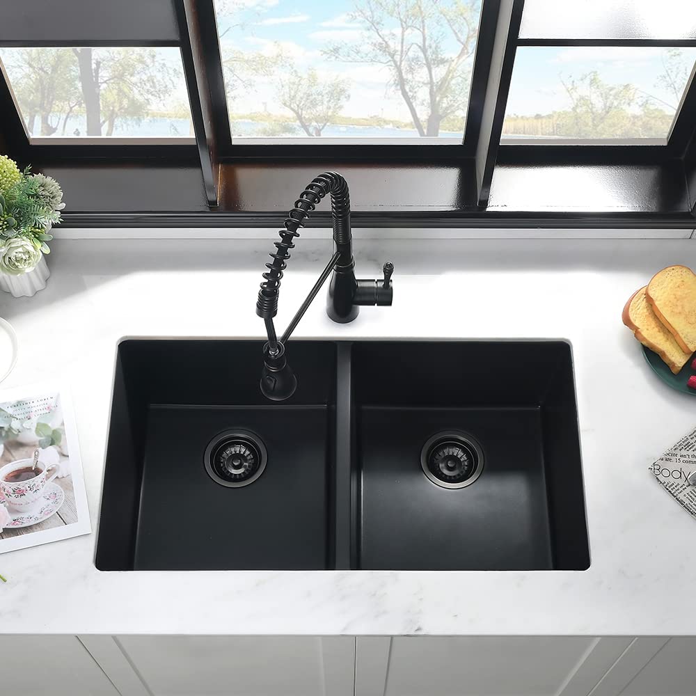 SUS304 Double Equal Bowl Kitchen Sink