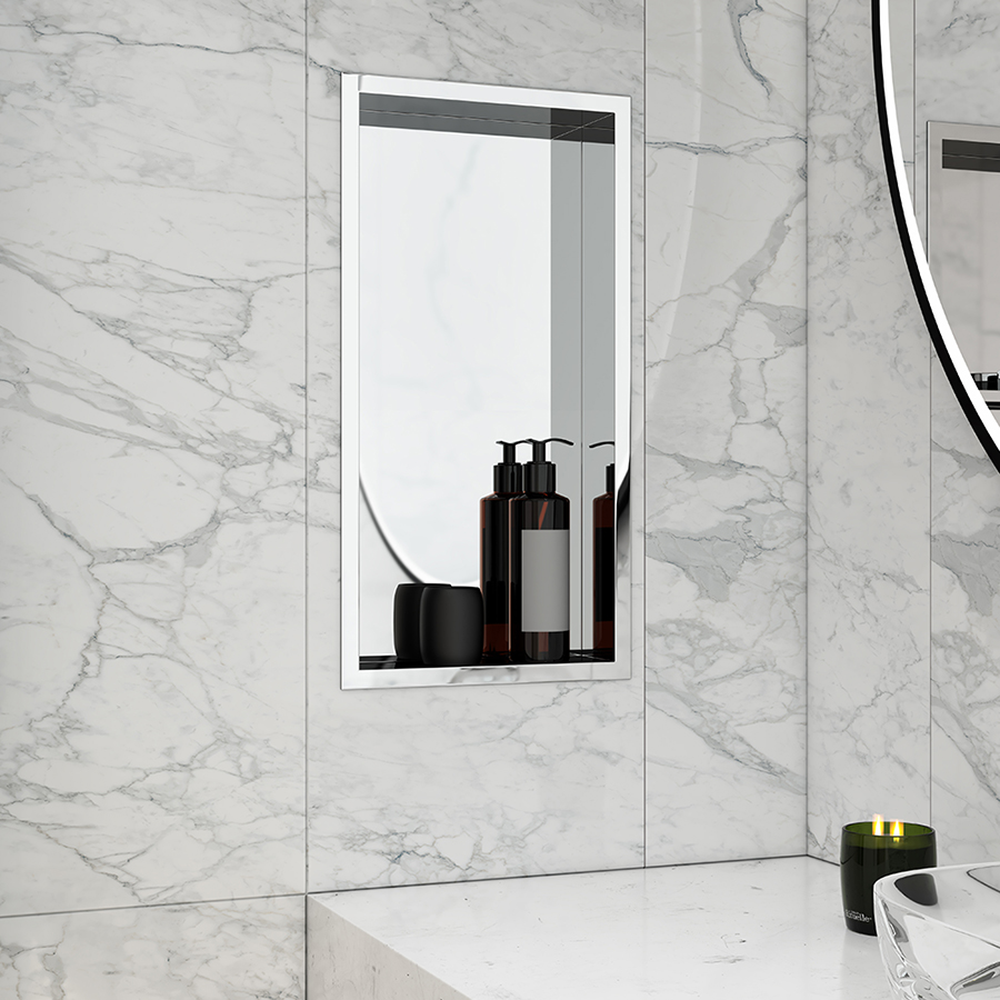 Shower Niche With Shelf